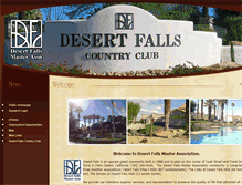 Tablet Screenshot of desertfallsmaster.com